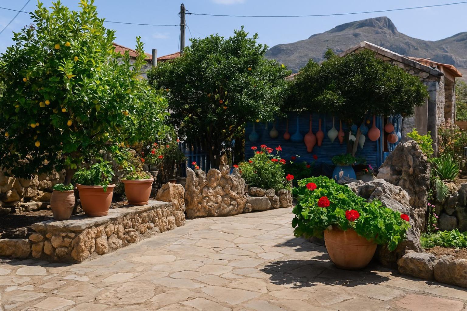 Апартаменты Rhodes Archaggelos Retreat-nest Among Garden *